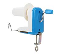 Semme Bobinadora de Hilo Azul Portátil, Lana Ligera Operada a Mano con Diseño Desmontable para una Organización Ordenada del Hilo