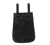 Semme Bolsa para Muletas, Bolsa de Almacenamiento Portátil para Ayuda para Caminar con Diseño de Correa para Llaves, Billetera para Teléfono, Hecha de Tela Oxford 600D (BLACK)
