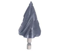 Semme Broca Escalonada Imperial /4 a -3/8 Pulgadas M35 Cobalto HSS Herramienta de Corte de Metal de 4 Flautas con Caja de Almacenamiento