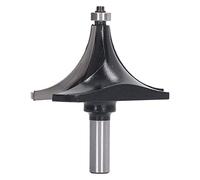Semme Broca Redondeadora de Carburo de Tungsteno de Primera Calidad / Vástago de 2 Pulgadas / 2 X 3 / Herramienta de Corte Eficiente para Carpintería Versátil para Madera Contrachapada MDF y Madera