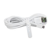 Semme Cable de Carga para Naga Pro Cable de Carga USB de 5.9 Pies Construcción Metálica de Nailon Antidesgaste para Rápida Compatible con Juegos, Incluido V2 Pro Basilisk (White)