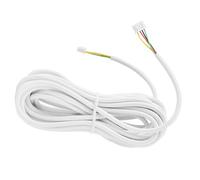 Semme Cable de Cobre Flexible Redondo de 10 M y 0,3 Mm para Sistemas de Intercomunicación y Timbre con Vídeo