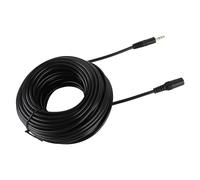 Semme Cable de Extensión Macho a Hembra de 3,5 Mm para Auriculares de Teléfonos Inteligentes - Longitud de 30 M Calidad de Sonido Flexible y Diseño (15M)