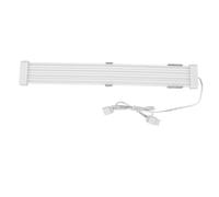 Semme Cable de Fuente de Alimentación ARGB para PC Cable de Fuente de Alimentación RGB de 5 V y 3 Pines Cable RGB Sincronizado con Rayas LED para Placa Base de 24 Pines GPU de 8