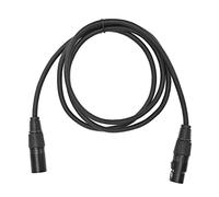 Semme Cable de Micrófono XLR Macho a Hembra Cable de PVC con Carcasa de Aleación de Zinc de 4,9 Pies para Grabación de Estudio en
