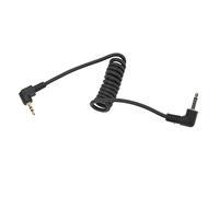 Semme Cable del Obturador de la Cámara Cable de Disparo Remoto del Obturador de Junta Chapada en Oro de 2,5 Mm a 3,5 Mm para Fotografía