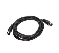 Semme Cable DIN de 7 Pines Macho a Macho Cable de Extensión Plug and Play de 0,8 Pies para Computadoras y Dispositivos