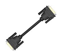 Semme Cable DVI Macho a Macho 1080P HD Conector Chapado en Oro Compatibilidad de 24+ Pines para Monitores de Computadora Laptops Proyectores 1m/3.3ft Cable Flexible y (1 metro)