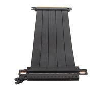 Semme Cable Elevador Extensor PCIE 4.0 X16 de Alto Blindaje Diseño Flexible de 180° para Tarjetas Gráficas Compatible con RTX 40 RX 7000 Series 30 Cm de Longitud (20 centímetros)