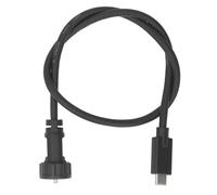 Semme Cable Tipo C Macho a Macho IP67/IP68 Cable de Extensión USB C 0,5 M 30 V .5A con Conductor de Latón Chapado en Oro para Rendimiento