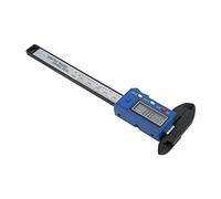 Semme Calibrador Vernier Digital Herramienta de Medición Electrónica con Pantalla LCD Medición de 0 a 100 Mm Ligera y Fácil de Usar para Medidas Imperiales y