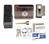 Semme Cerradura Inteligente, Cerradura Electrónica de Puerta de Entrada sin Llave con Reconocimiento de Huellas Dactilares en 0,45 S, Capacidad de 100 Piezas, Anticopia de Alta (Versión TTlock)