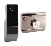Semme Cerradura Inteligente, Cerradura Electrónica de Puerta de Entrada sin Llave con Reconocimiento de Huellas Dactilares en 0,45 S, Capacidad de 100 Piezas, Anticopia de Alta (versión de Grafiti)
