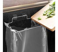 Semme Colgador Multifuncional de Acero Inoxidable para Colgar Bolsas de Basura Debajo del Fregadero para Cocina y Baño