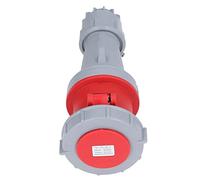 Semme Conector de Alimentación Industrial de 5 Pines 3P+N+E 63A IP67 Enchufe de Aviación CA 220 380V/240 415V con Carcasa de Nailon Contactos de Latón para Industria/agricultura/plantas