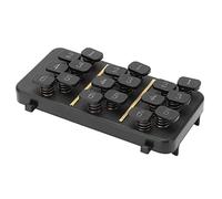 Semme Conjunto de Herramientas de Ayuda para el Cambio de Acordes de Guitarra para el de Aprendizaje para Principiantes con 18 Botones de Más de 110 Acordes de Instrumentos Musicales de Enseñanza