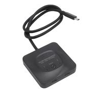 Semme Conmutador Bidireccional USB C 8K 60 Hz con Transferencia de 10 Gbps y Carga Rápida de 100 W, Funcionalidad 2 Entradas y 2 Salidas