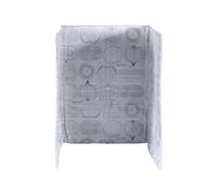 Semme Cubierta de Pantalla de Aceite para Sartén para Cocina, Salpicadura con Tres Paneles con Bisagras para Grasa Caliente Versátil, Accesorio de Cocina de Aluminio Antiadherente