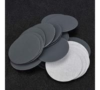 Semme Discos de Lijado y Gancho de 75mm 50 Uds Almohadillas de Papel de Lija Abrasivas de Grano #1500 Uso Húmedo/seco para Pulido de Plástico Automotriz de Madera Metálica (3 pulgadas (125 piezas)
