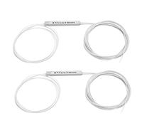 Semme Divisor PLC de Fibra Desnuda, 2 uds., sin Conector, Distribución óptica Monomodo para Redes PON (1×4)