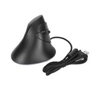 Semme Ergonómico Vertical con Cable con dpi 7200, Iluminación RGB, 7 Botones Programables, Ideal para Juegos y Trabajo