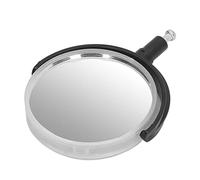 Semme Espejo de Microscopio Reflector Cóncavo Lente Reflectante Compatible con XSP 00 de Primera Calidad para una Mejor Observación de Muestras Diseño Giratorio de 360 Grados para un Control