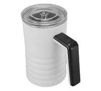 Semme Espumador de Leche Eléctrico, Espumador de Leche con Motor Silencioso y Vaporizador con Espuma de 160 Ml, Capacidad de Calentamiento de 350 Ml, para café con Leche, (Enchufe europeo 220V)