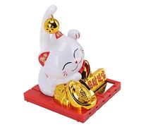 Semme Gato de la Suerte de Energía Solar, Brazo Que Agita, para la Decoración del Coche de la Oficina en Casa