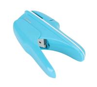 Semme Grapadora ABS sin Grapas - Grapadora sin Grapas para Encuadernación Segura y Fácil - Herramienta Manual Ergonómica para Uso en el Hogar, Oficina y Escuela (BLUE)