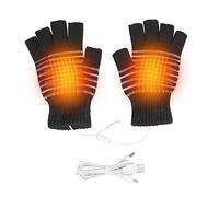 Semme Guantes calefactables por USB, Guantes de Invierno para Hombres y Mujeres, alimentados por USB, Lavables, Mitones cálidos para Ciclismo, Motocicleta, Senderismo, esquí y montañismo