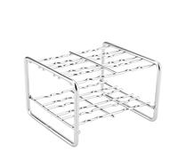 Semme Ice Cream Popsicle Molds Juego de 10 Moldes para Helados de Acero Inoxidable, Herramienta de Cocina para Hacer Paletas Redondas de Doble Ranura para Paletas Heladas DIY, Soportes para Palitos