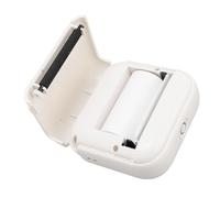 Semme Impresora Térmica Pequeña Portátil BT 203 PPP, Impresora de Bolsillo para Recibos, Fotos, Notas y Notas Rápidas (White)