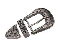 Semme Juego de Hebillas de Cinturón de Aleación Tallada Vintage para Hombres y Mujeres - 40 Mm de Diámetro Interior - y - Exquisito Diseño de Patrón de Dragón para Collares Sillas de Montar