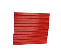 Semme Juego de Lápices de Carpintero de 7 Pulgadas con 12 Lápices de Marcar, Sacapuntas y Soporte, Ideal para Proyectos de Carpintería