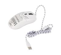 Semme Juegos por Cable J900 con Sensor Alto de 6400DPI, Iluminación RGB, Diseño Hueco Ergonómico para Jugadores y Uso en Oficina