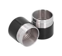 Semme Lubricadores Protectores de Acero Inoxidable de 2 Piezas de 0,98 Pulgadas para Remolques y Embarcaciones, Evitan la Entrada de Rodamientos y Son Fáciles de Instalar
