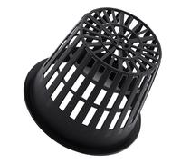 Semme Maceta de Malla Hidropónica de Servicio, Paquete de 10 Cestas de Red de Plástico para Cultivo de Plantas de Interior para Clonación y Cultivo Hidropónico (Black)