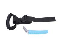 Semme Manija de Asistencia para Puerta de Automóvil, Manija de Soporte de Movilidad de Silicona de Aluminio Portátil para Automóvil, sin Necesidad de Instalación para Personas Mayores (BLUE)