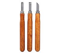 Semme Micro de Herramientas tallar Madera, cómodo Mango de Madera Varios Forma Sculpting Cuchillo para la Talla de Madera de Madera, Calabaza, jabón, Goma para Principiantes Niños Adultos