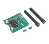 Semme MMDVM Módulo de Punto de Acceso Dúplex Hat Board Antena UHF VHF con 0,96 Pulgadas para YSF NXDN P25 D Star System Compatible con