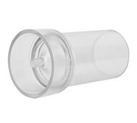 Semme Moldes Vela de Plástico Transparente para Velas con Punta con Cubierta de Metal 2,5x15 Cm Reutilizable Fácil de Hacer Ideal para Hacer Velas (columna del techo de la iglesia 5 * 10)