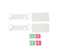 Semme Paquete de 2 Protectores de Pantalla de Vidrio Templado para 1000 usuarios. Película Protectora Frontal y Trasera con Dureza 9H, Alta Definición, Transparente y Resistente a