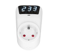 Semme Protector con Pantalla Digital 16A 3680W - Toma Protector de Voltaje para Electrodomésticos, Refrigeradores y Acondicionadores