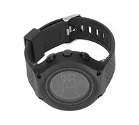 Semme Reloj Deportivo Digital con Pantalla LCD Retroiluminada para Hombres: Multifuncional para Correr, Andar en Bicicleta y Uso Diario (Cabeza de Reloj Negra y Correa Verde Militar.) (Cabeza