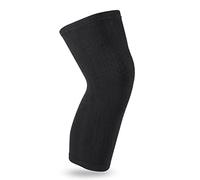 Semme Rodillera de Compresión, Soporte Cómodo y Transpirable para Correr, Baloncesto, Senderismo, Actividades Deportivas, Gris, Negro, M, L, XL, 2 uds. (M)