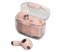 Semme Semme Auriculares de Traducción BT5.3 - Traductor de Voz de 144 Idiomas para Negocios, Viajes y Aprendizaje - Auriculares, Color Blanco (White) (Pink)