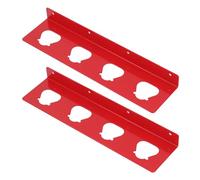 Semme Soporte de Batería, Estante de Montaje en Pared de Acero Inoxidable de Alta Resistencia con 4 Ranuras, para Baterías de Iones de Litio M12B2 M12B4 M12B6