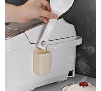 Semme Soporte de Plástico Premium para Cuchara de Arroz, Utensilio Montado en la Pared para Cocina, Solución de Cocción que Ahorra Espacio