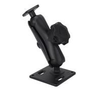 Semme Soporte Doble de 0,5 Pulgadas con Función Antirrobo - Brazo de Casquillo de Aluminio Resistente para Tabletas y Detectores de Peces