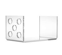 Semme Soporte para Peine de Tijera para Cabello Profesional, Estante para Tijeras de Salón, Organizador de Peines de Peluquería, Acrílico Transparente para Estilista, Herramientas de